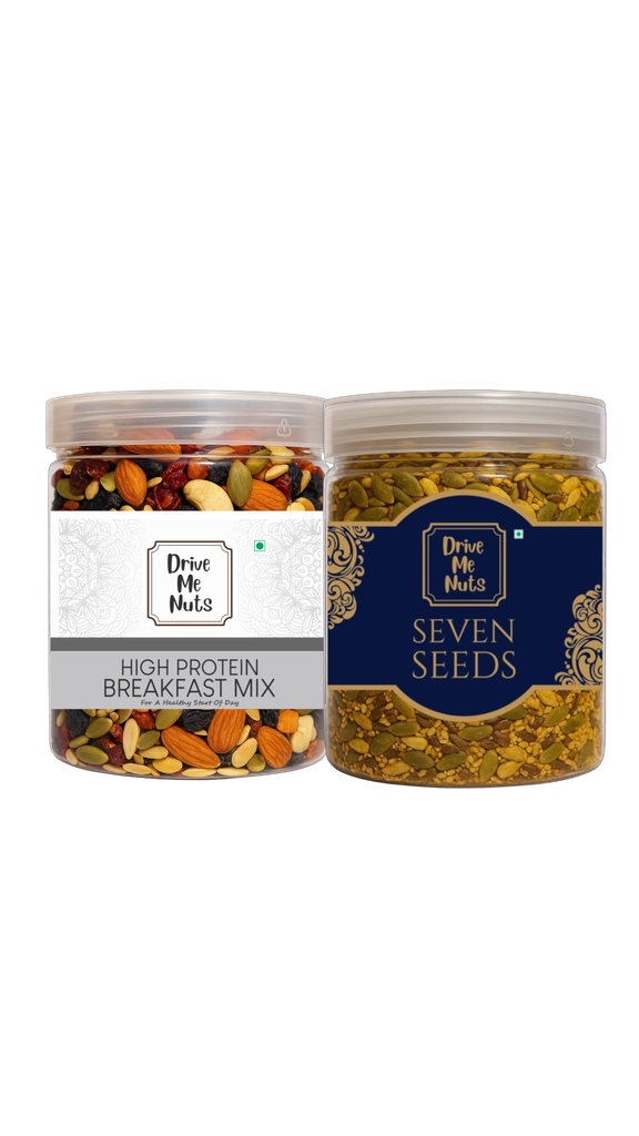Save 15% on Double Power=Breakfast Mix+Seven Seeds