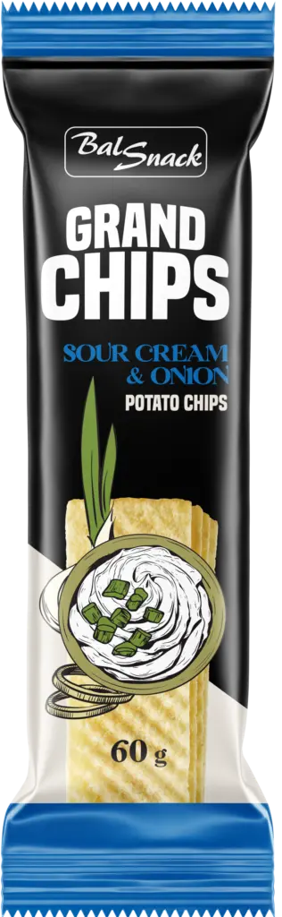 Bal Snack Grand Chips Sour Cream n Onion, 90g