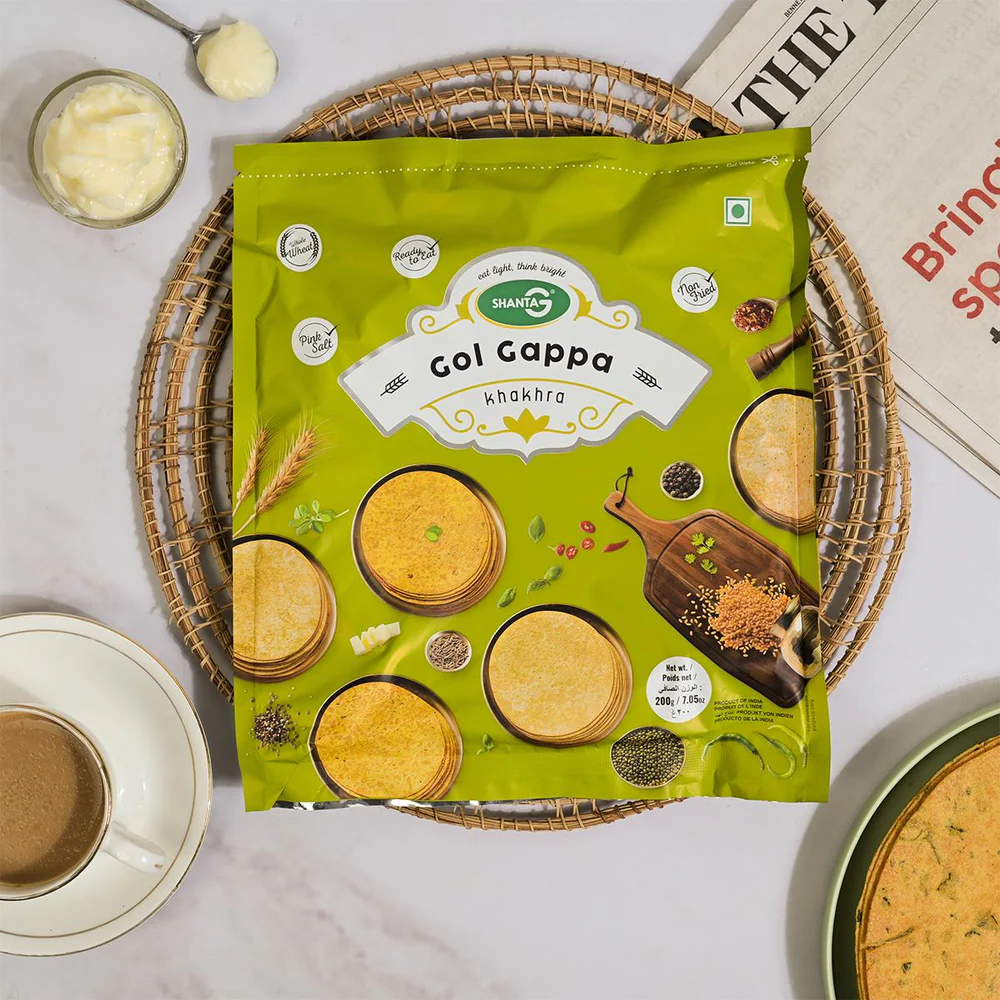 ShantaG Gol Gappa Khakra, 200g