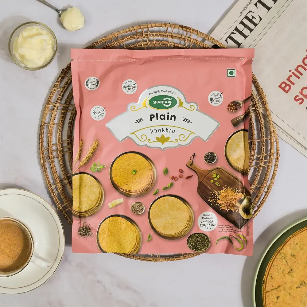 ShantaG Plain Khakra, 200g
