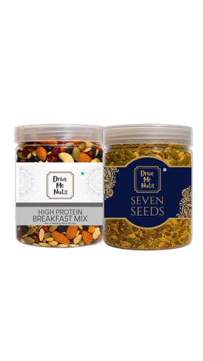 Save 15% on Double Power=Breakfast Mix+Seven Seeds