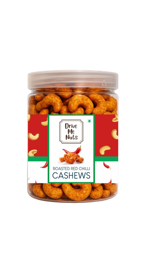 Red Chilli Cashews (100% natural)-250gm