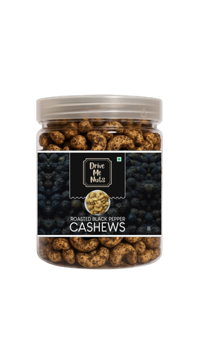 Black Pepper Cashews (100% natural)-250gm
