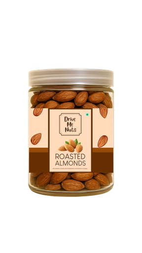 Smokey Roasted Almonds (100% natural)-250gm
