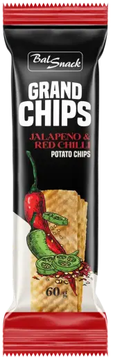Bal Snack Grand Chips Jalapeno and red chilli, 90g