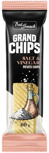 Bal Snack Grand Chips Salt & Vinegar, 90g