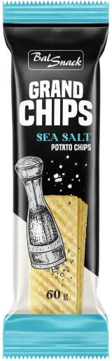 Bal Snack Grand Chips Sea Salt, 90g
