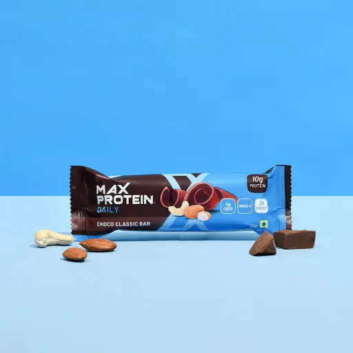 Max Protein Daily Choco Classic Bar, 10g Protein