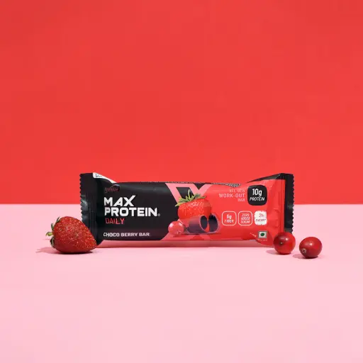 Max Protein Daily Choco Berry Bar, 10g Protein
